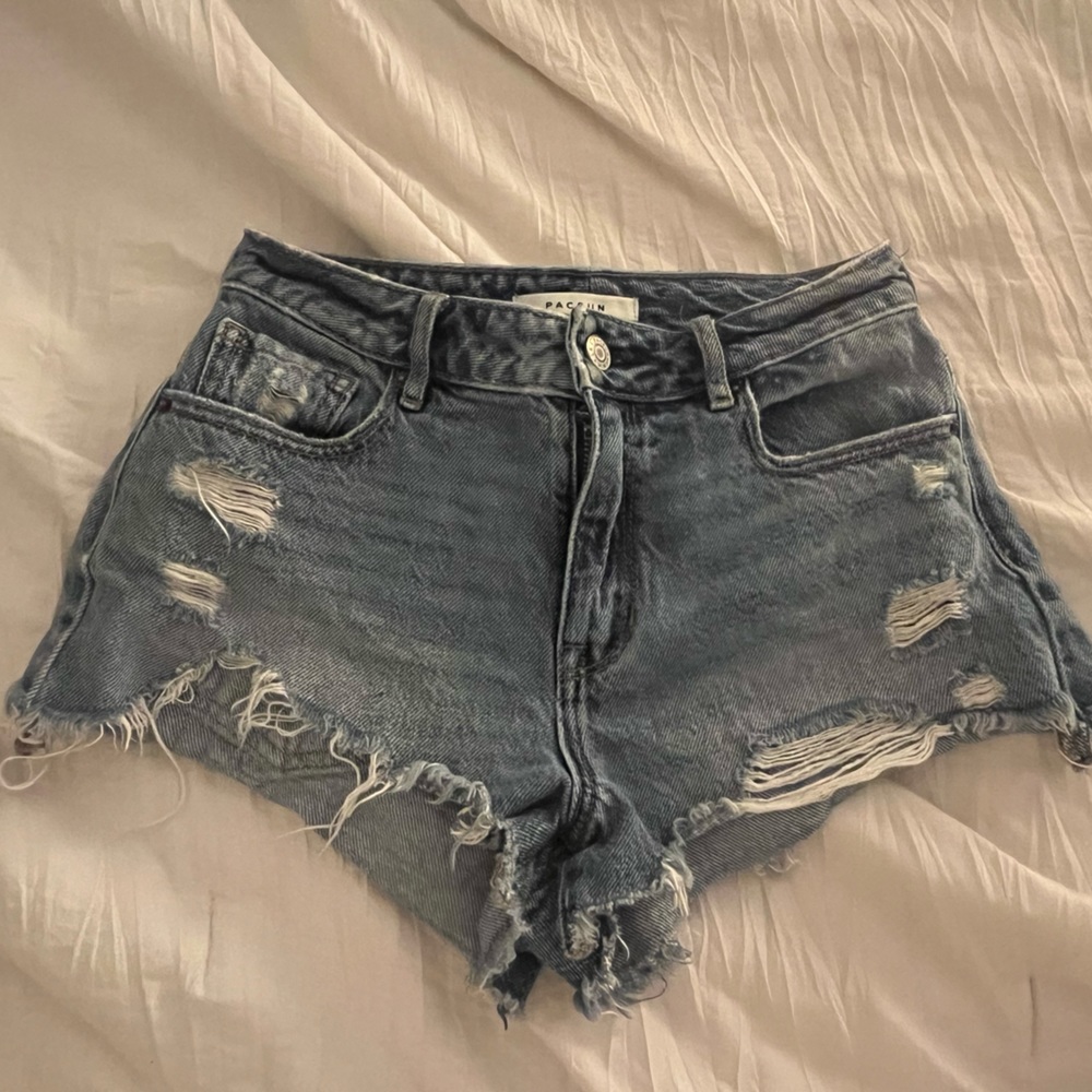 Pacsun High Rise Festival Denim Short